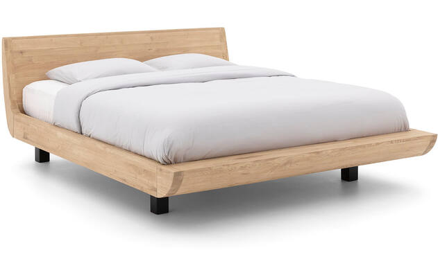 Goossens excellent bedframe denzo wit eiken - 8210112-01 schaduw 1